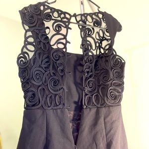 Black sleeveless Laundry cocktail dress size 10